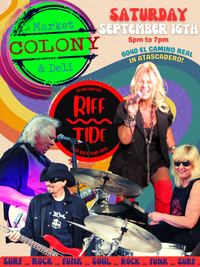 RIFF TIDE {ft. Debi Red} BRINGS THE SURF TO COLONY MARKET!