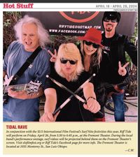 RIFF TIDE {ft. Debi Red} ROCKS THE 2024 SLO FILM FESTIVAL!!