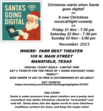 Santa's Going Digital Flyer
