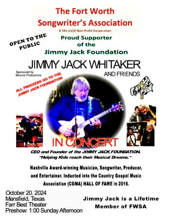 Jimmy Jack Foundation Gospel Flyer
