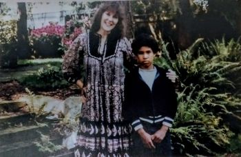 Jordan as a child with His aunt Joan in Seattle Washington USA. In memory of Joan Gellermann Seiler Nykreim. (March 22, 1933 - July 2, 2022)
