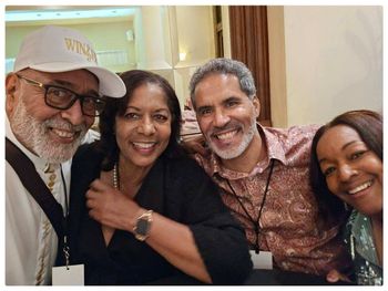 A great time was spent with close friends and family, Tony Winger, Dina Andrews, Jordan Patterson, and EJ Sayles, at the Living Legends Foundation Gala in Los Angeles, California, in October 2024.
