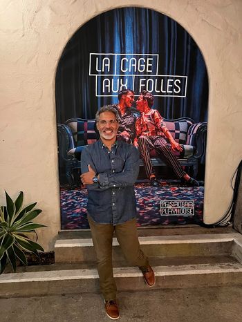 Growing up with a mother who was a fine arts professor greatly influenced Jordan Patterson's passion for the performing arts. He openly admits his love for the theater and eagerly seizes every opportunity to attend performances.  The Pasadena Playhouse, Pasadena California USA
