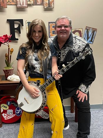 Tara Thompson and Biscuit
