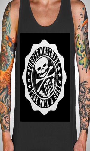Punk Chick "Skull" Tank