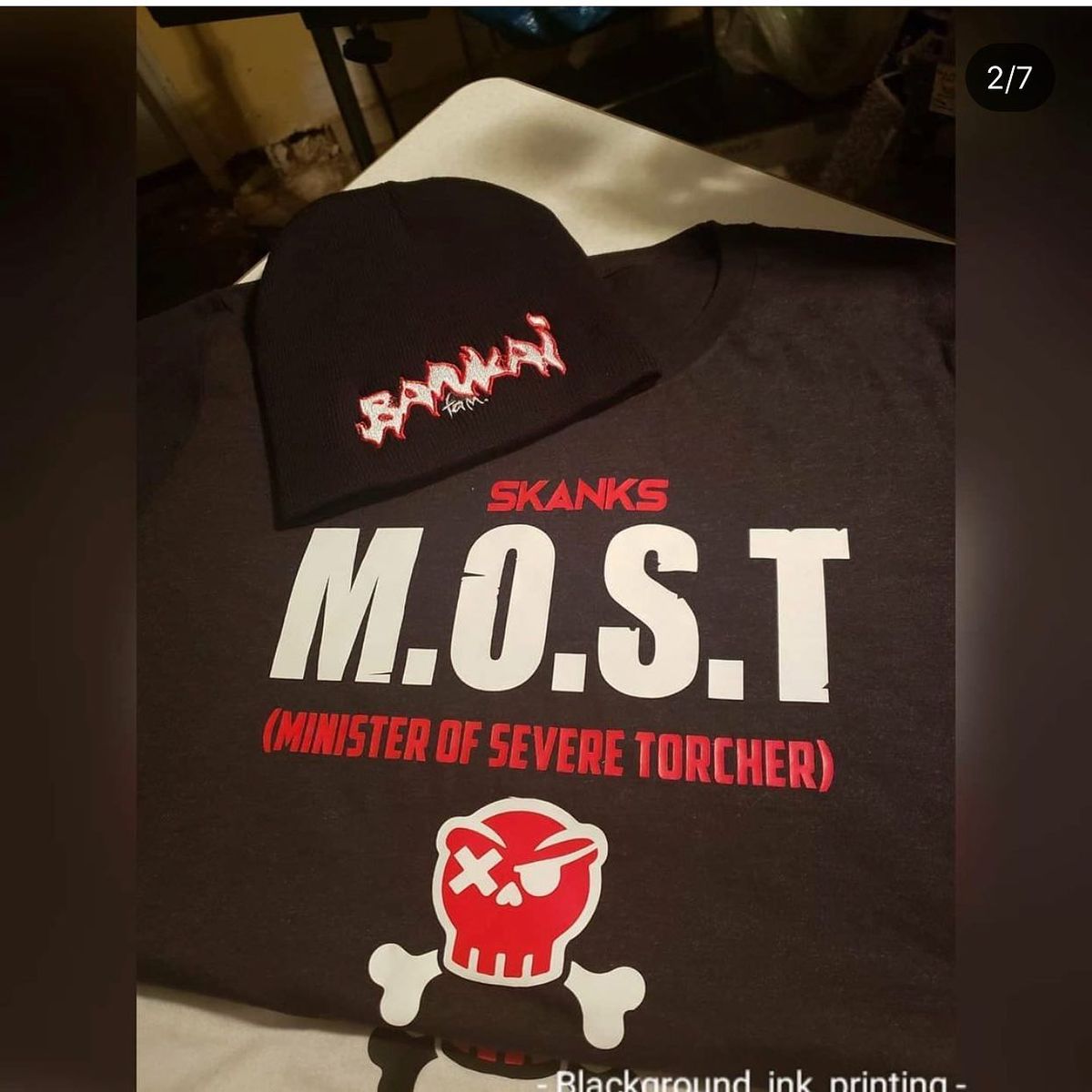 M.O.S.T Tee Black or White 
