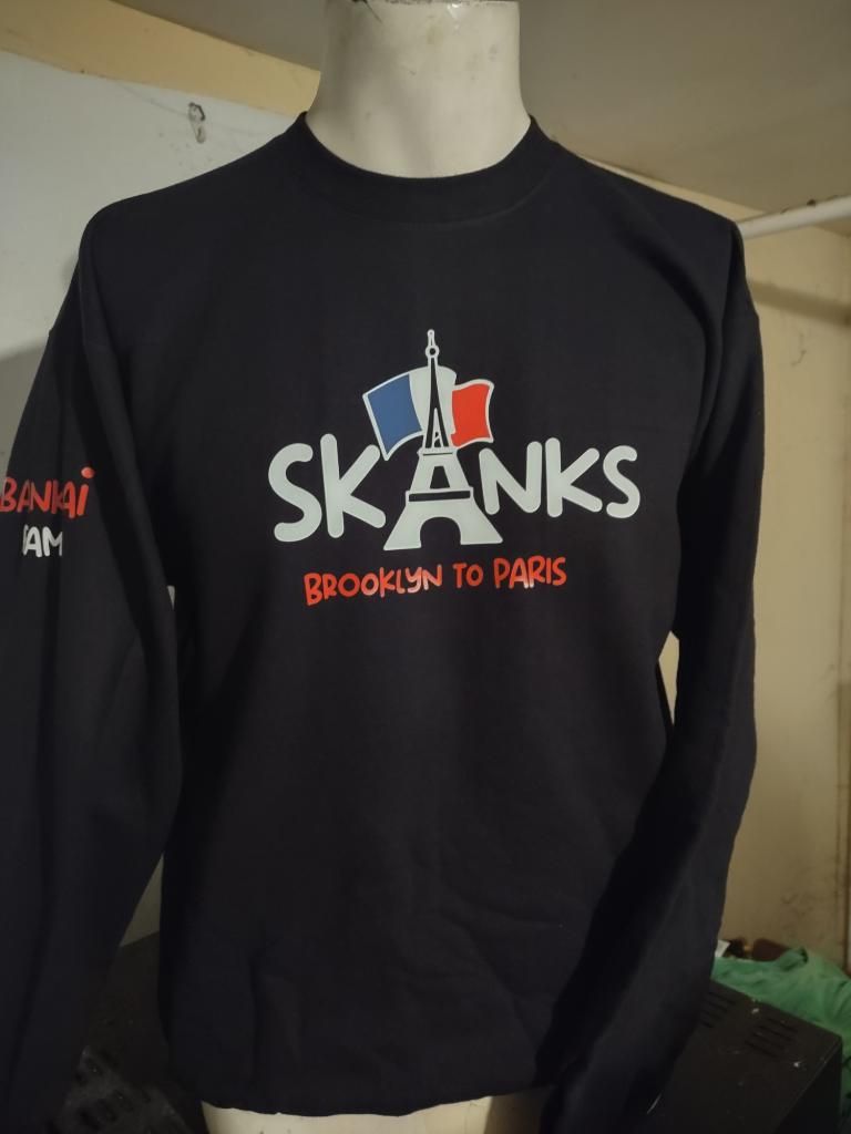 Skanks from Brooklyn to Paris crew neck 