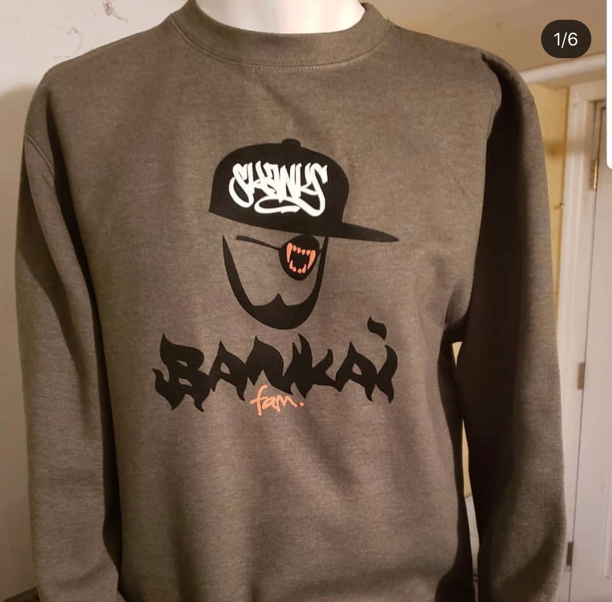 Skanks & Bankai Fam Logo Crew Neck 