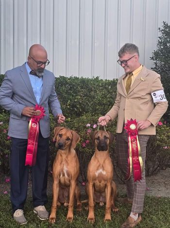 Norman and Levi!  2nd places for both in their National classes!
