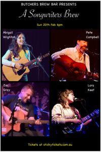 Pete Campbell @ A Songwriters Brew