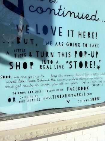 Here the stores claim to be "Live" . Do they mean as in "Saturday Night Live" or "Live from Almonte: the store!" Not sure...
