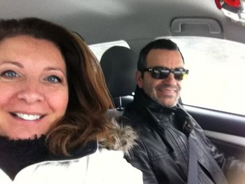 On our way for Day 3. No snowstorm can stop us!
