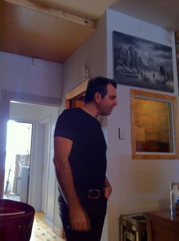 Marc ready for Day 2.
