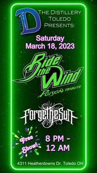Ride The Wind (Poison Tribute) WSG: Forge The Sun LIVE! in Toledo.OH