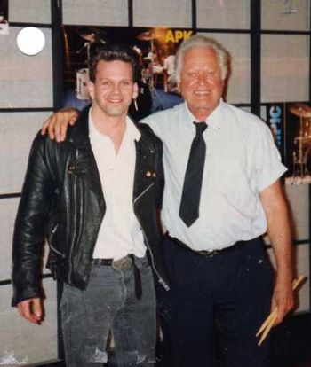 Jim Chapin in U.K (drum master)
