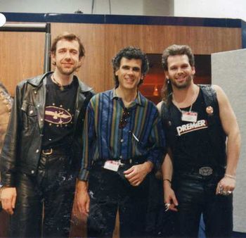 Mark Brzezicki (Big Country) and David Garibaldi (session)
