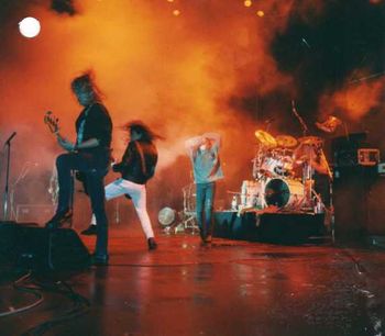 On stage at Rock am Ring festival (Nurberg Ring)
