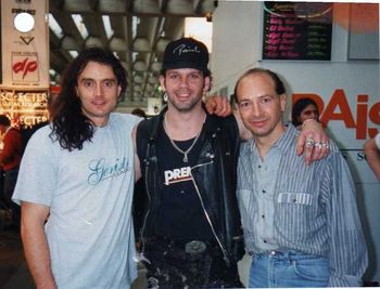 Virgil Donati (session) and Steve Smith (Journey)
