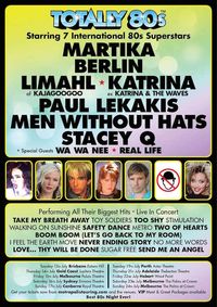 Totally 80s Australian Tour 2016