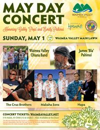 Buck Giles w/ Waimea Valley Ohana Band