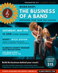 The Business of a Band - Workshop