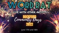Word Rat LIVE at Rockford Community Days!