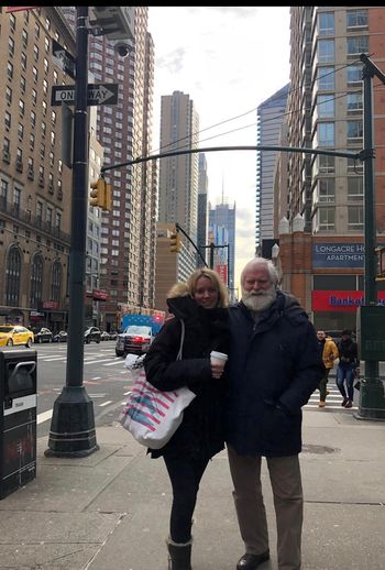 Declan O 'Rourke and band. New York 2019 with John Sheahan
