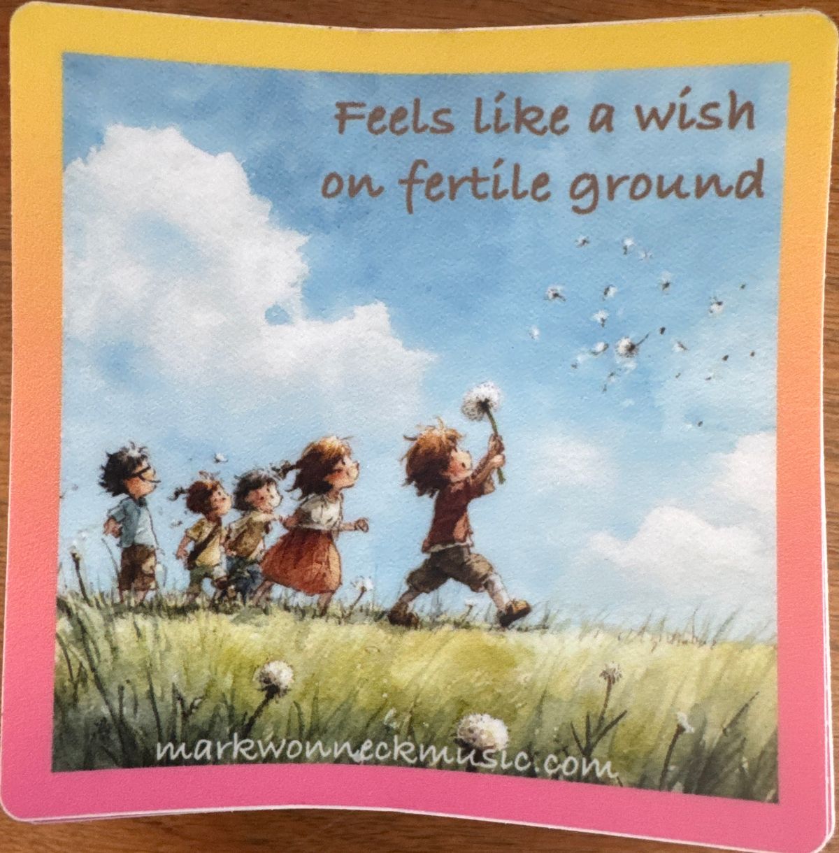 STICKER - Wish on Fertile Ground
