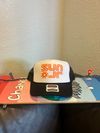 OTTO CAP's World Famous Foam Front Trucker Hat with Orange Logo