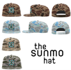 Many Moon Hex - 5 Panel Winter POW Duck Camo Cap + Free Album Download