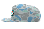 Many Moon Hex - 5 Panel Winter POW Duck Camo Cap + Free Album Download