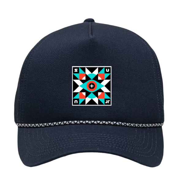 Many Moon Hex - Five-Panel Rope Heritage Fit Cap + Free Album Download