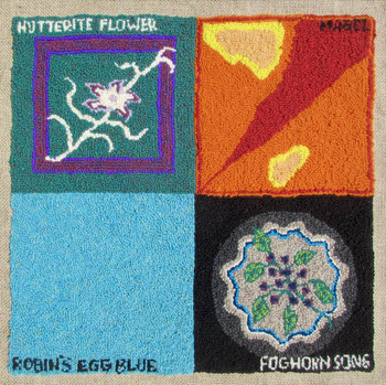 Robin's Egg Blue / Hutterite Flower - Jenny Lapp
