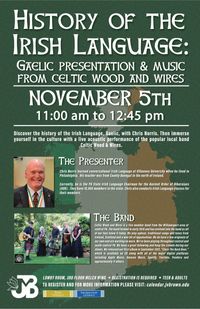 History of the Irish Language & Irish Music