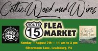 Celtic Wood and Wires at the Route 15 Flea Market - Silvermoon