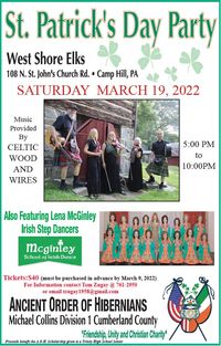 St. Patrick's Day Party - Ancient Order of Hibernians