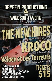 The New Hires with Kroco & Véloce et Les Terreurs
