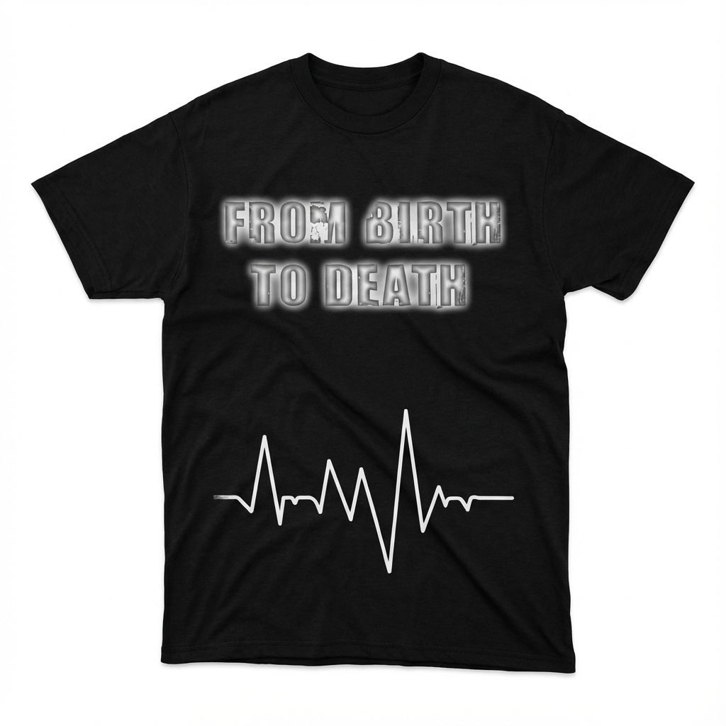 From Birth To Death Heartbeat Tee