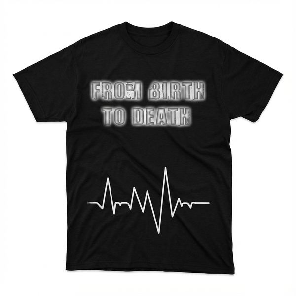 From Birth To Death Heartbeat Tee