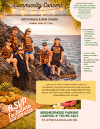 House Concert W/ Maka & 808 Ohana