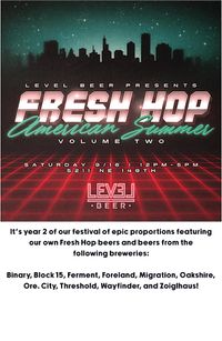FRESH HOP AMERICAN SUMMER 2