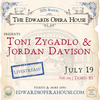 Toni Zygadlo & Jordan Davison (Livestream Ticket)
