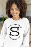 Survival Crew Entertainment Logo Sweatshirt WHITE (Sm - 1XL)