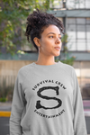 Survival Crew Entertainment Logo Sweatshirt GREY (Sm - 1XL)