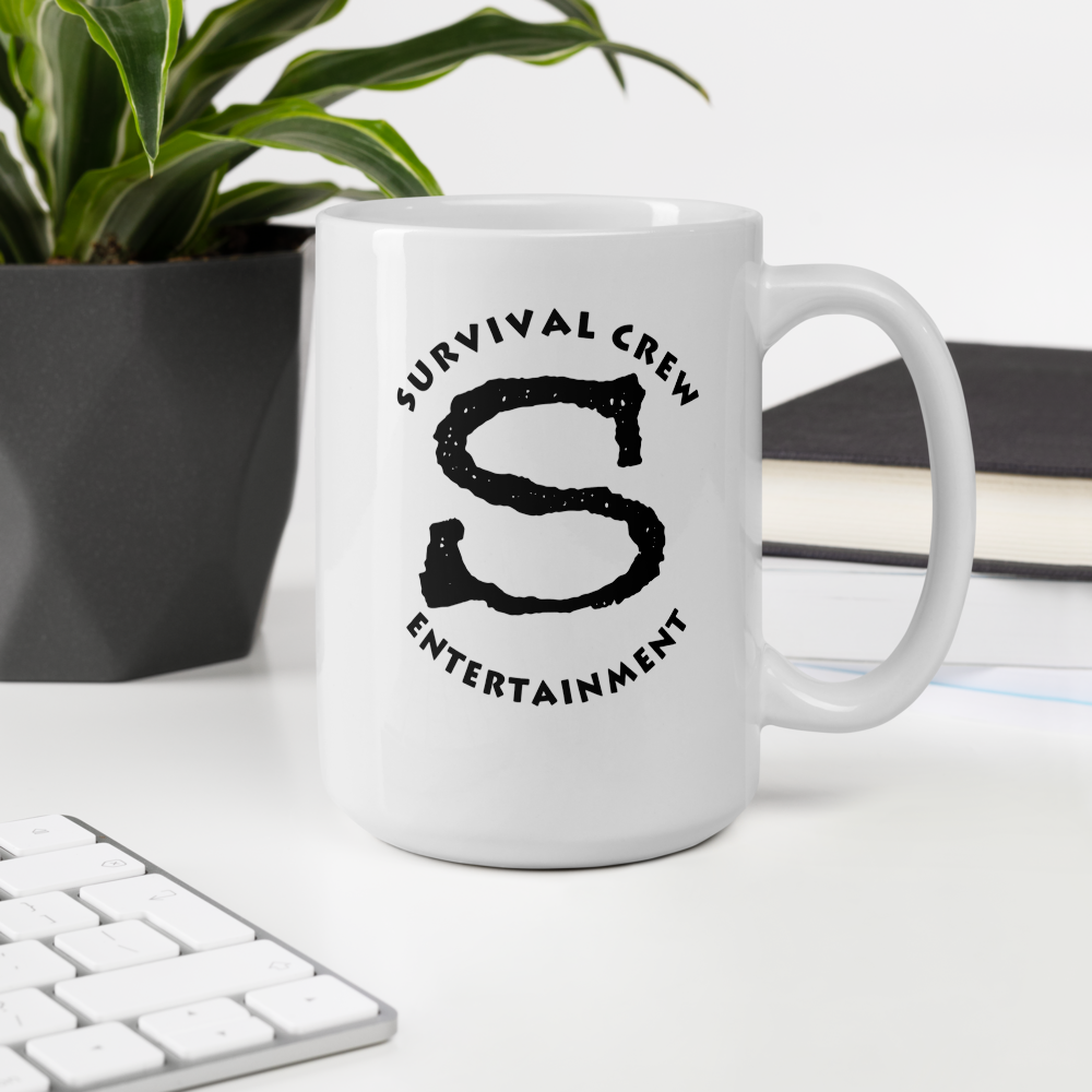 Survival Crew Entertainment Logo WHITE Mug (15 OZ)