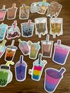 BOBA STICKERS!