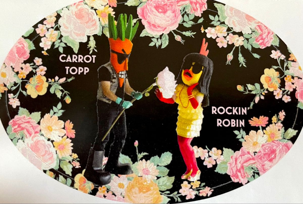 Exclusive Limited Edition 3' X 2' RockinTopp Sticker 