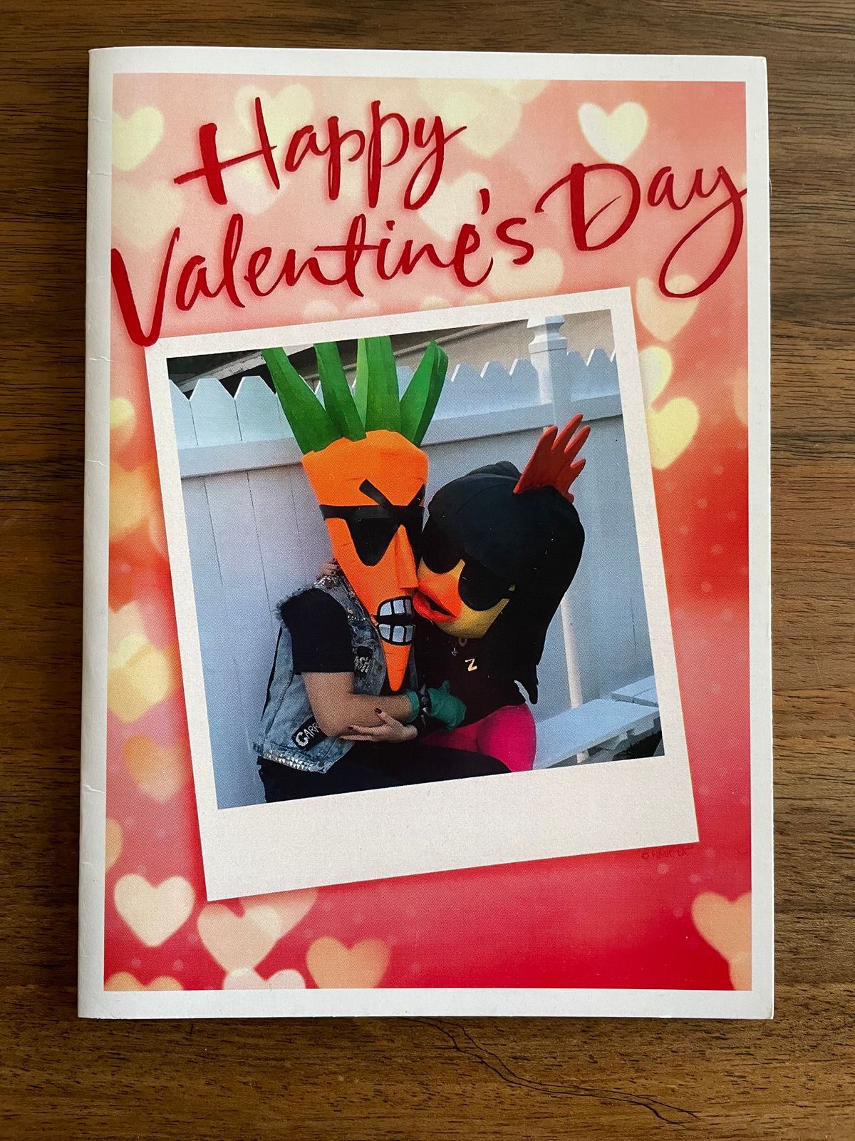 RockinTopp Valentine's Day Card made by Carrot Topp