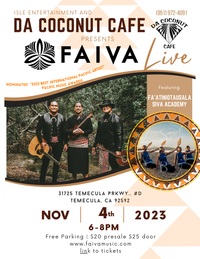 FAIVA Live at Da Coconut Cafe 