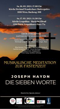 Joseph Haydn DIE SIEBEN WORTE - Musikalische Meditation zur Fastenzeit